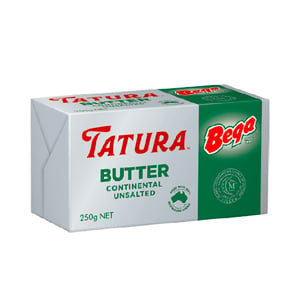Tatura Unsalted Butter 250g