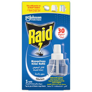 Raid Electrical Mosquito Diffuser Refill 30 Nights 21 ml