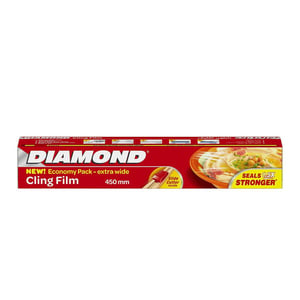 Diamond Cling Film Stronger Value Pack 450mm 1 pc