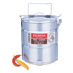 Zebra Stainless Steel Food Carrier, 12 x 2T cm, 150126