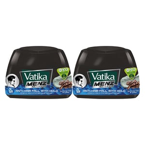 Vatika Menz Anti-Hair Fall with Hold Styling Hair Cream 2 x 140 ml