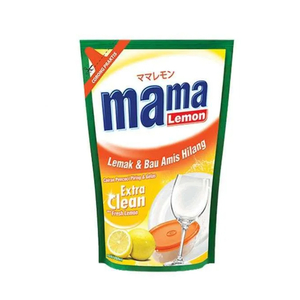 Mama Lemon Dish Wash Fresh Lemon Pouch 680ml