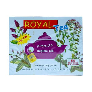 اشتري قم بشراء رويال شاي الريجيم بالأعشاب الطبيعية 50 كيس شاي Online at Best Price من الموقع - من لولو هايبر ماركت Speciality Tea في الكويت