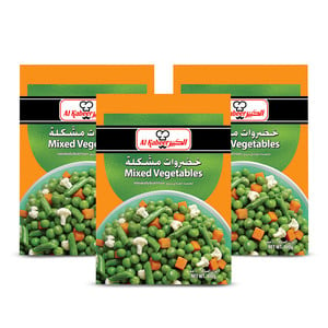 Al Kabeer Mixed Vegetables Value Pack 3 x 400 g