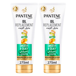 Pantene Pro-V Hair Oil Replacement Smooth & Silky 2 x 275 ml