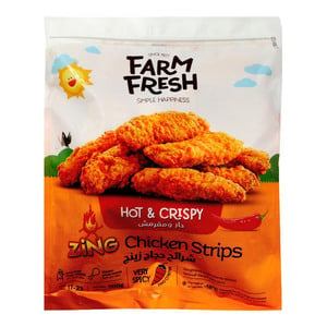 Farm Fresh Hot & Crispy Zing Chicken Strips 700 g
