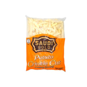 Saudi Gold Potato Crinkle Cut 1kg