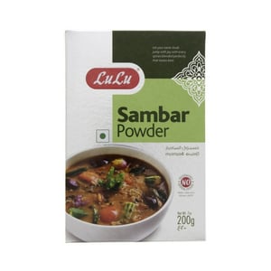 Lulu Sambar Powder 200g