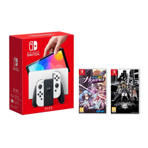 Nintendo Switch OLED White Joy-Con + SNK HEROENS + THE WORLD END WITH YOU