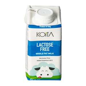 Buy Koita Whole Fat Milk Lactose Free 200 ml Online at Best Price | UHT Milk | Lulu UAE in UAE