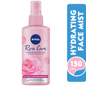 Buy Nivea Hydrating Face Mist Rose Care 150 ml Online at Best Price | Other Facial Care | Lulu UAE in Saudi Arabia