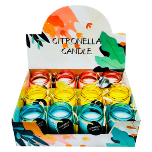 LP Citronella Candle Glass Jar