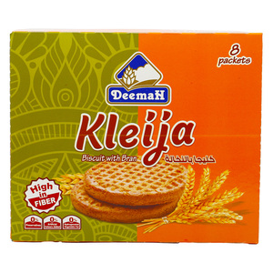 Deemah Kleija Bran Biscuit Value Pack 8 x 62 g