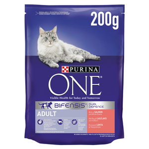 Purina One Adult Catfood With Salmon and Whole Grains 200 g