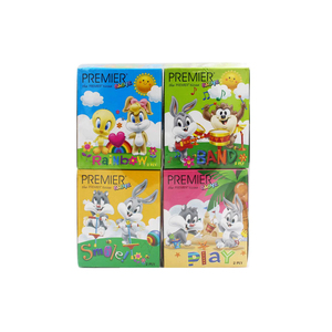 Premier Kids Cube Box Tissue 4x70's