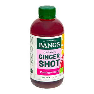 Bangs Organic Ginger Shot With Pomegranate 300 ml