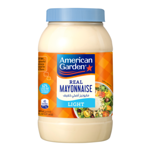 American Garden Gluten Free Dairy Free Real Mayonnaise Light 887 ml