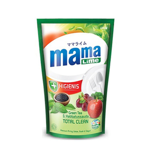 Mama Lime Dish Wash Green Tea Pouch 680ml