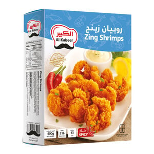 Al Kabeer Spicy Zing Shrimps 400 g