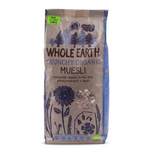 Whole Earth Crunchy Organic Muesli 750 g