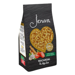 اشتري Jenan Fusilli Macaroni Pasta 400 g Online at Best Price | Pasta | Lulu UAE في الامارات