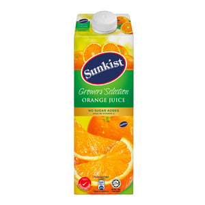 Sunkist Growers Selection Orange Juice 1Liter
