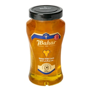 7Bahar Premium Honey With Comb 500 g