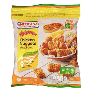 Buy Americana Twisterzzz Chicken Nuggets 750 g Online at Best Price | Nuggets | Lulu UAE in Saudi Arabia