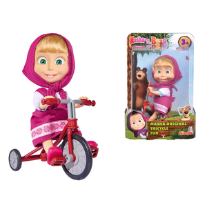 Masha And The Bear Doll With Tricycle 9302059
