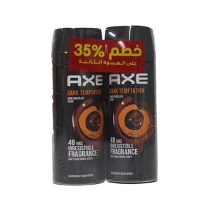 Axe Deo Dark Temptation Spray Value Pack Value 2 x 150 ml