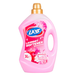 Layf Pink Flowers Laundry Softener 3 Litres