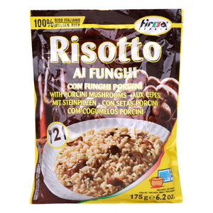 Firma Italia Risotto with Porcini Mushrooms, 175 g