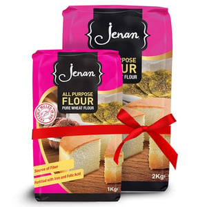 Jenan All Purpose Flour Value Pack 2 kg + 1 kg