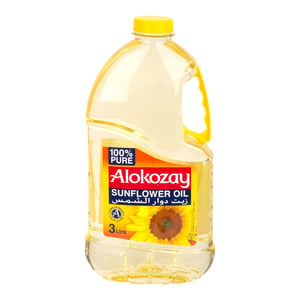 Buy Alokozay Sunflower Oil 3 Litres Online at Best Price | Sunflower Oil | Lulu UAE in UAE