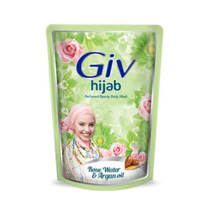 Giv Hijab Body Wash Rose Water & Argan Oil 400ml