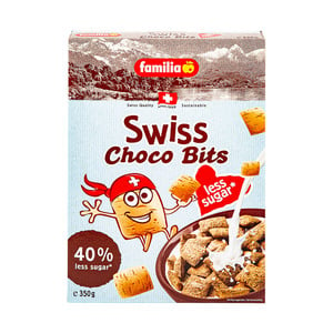 Familia Swiss Choco Bits Less Sugar Value Pack 350 g