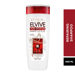 L'Oreal Elvive Damage Hair Total Repair Shampoo, 400 ml