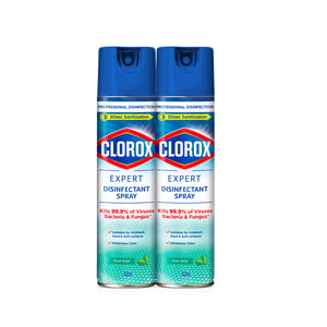 Clorox Expert Disinfectant Spray 2 x 332ml