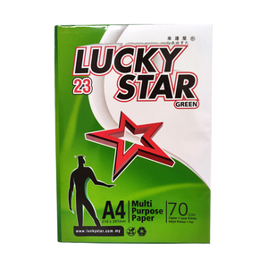 Lucky Star A4paper 70G 400'Sheet Green