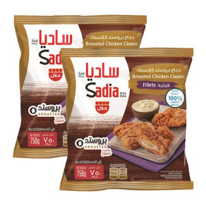 Sadia Broasted Chicken Classic Fillets Value Pack 2 x 750 g