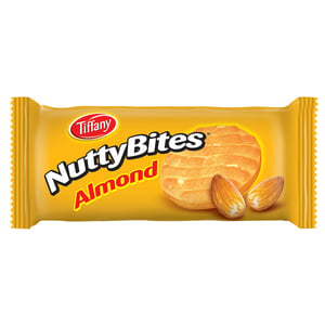 Buy Tiffany Nutty Bites Almond 72 g Online at Best Price | Plain Biscuits | Lulu Kuwait in Kuwait