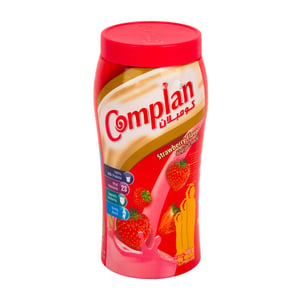 Buy Complan Strawberry Flavoured Powder 400 g Online at Best Price | Malted Drink | Lulu KSA in Kuwait