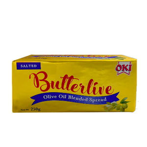 Oki Butterlive Olive Oil Blended Spread 250g