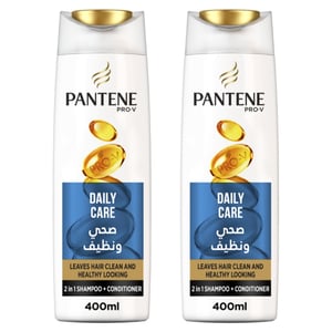 Pantene Pro-V Daily Care 2in1 Shampoo 2 x 400ml