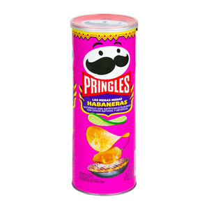 Pringles Las Meras Meras Habaneras Potato Crisps 158 g
