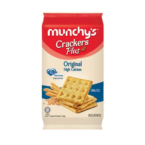 Munchys Crackers Plus Original High Clacium 300g