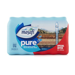 Masafi Pure Drinking Water Value Pack 24 x 500 ml