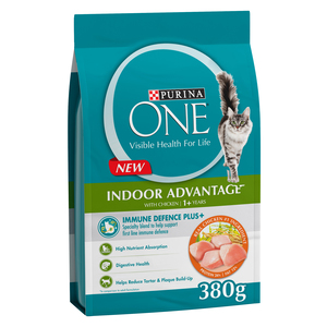 Purina One Indoor Advantage Catfood With Chicken Flavor For 1+ Years 380 g