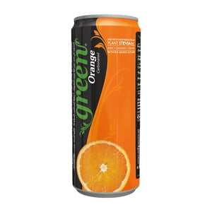 Green Cola Carbonated Orange 330 ml