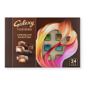 Buy Galaxy Fusions Chocolate Selection 24 pcs 271.2 g Online at Best Price | WORLD FOOD FEST GROCERY | Lulu UAE in Kuwait